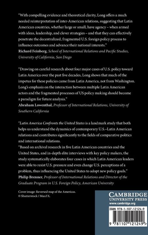 Produktbild: Latin America Confronts the United States