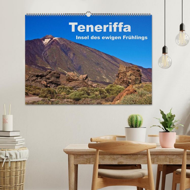 Produktbild: Teneriffa - Insel des ewigen Fr&uuml;hlings (Wandkalender 2026 DIN A2 quer), CALVENDO Monatskalender