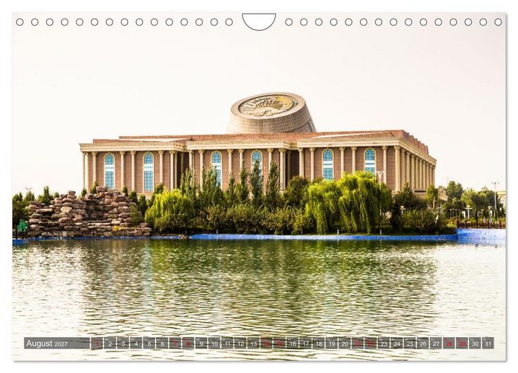 Produktbild: Duschanbe &ndash; Hauptstadt von Tadschikistan (Wandkalender 2027 DIN A4 quer), CALVENDO Monatskalender