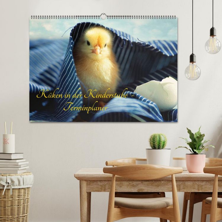 Produktbild: K&uuml;ken in der Kinderstube Terminplaner (Wandkalender 2026 DIN A2 quer), CALVENDO Monatskalender