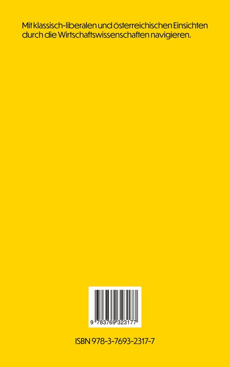 Produktbild: Wirtschaftswissenschaften