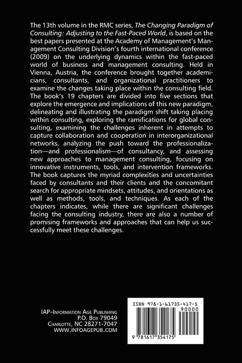 Produktbild: The Changing Paradigm of Consulting