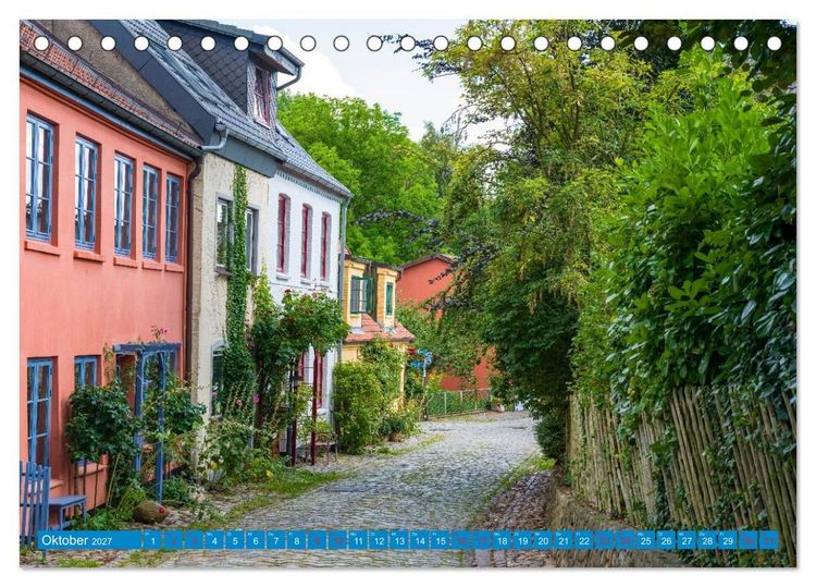 Produktbild: Unterwegs in Schleswig (Tischkalender 2027 DIN A5 quer), CALVENDO Monatskalender