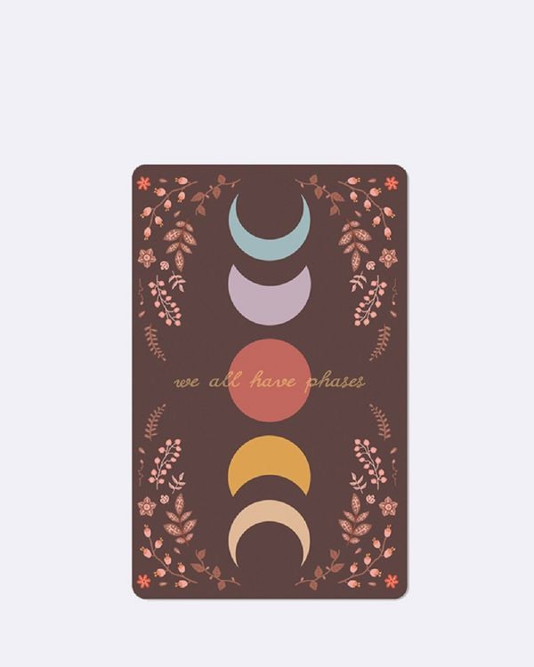 Produktbild: Lunacard Postkarte *Moon phases