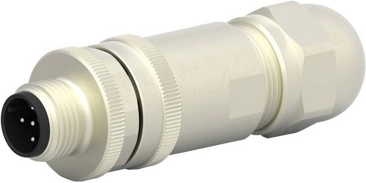 Produktbild: TE Connectivity T4111512051-000 Sensor-/Aktor-Steckverbinder, unkonfektioniert M12 Stecker, gerade Polzahl Sensoren: 5 1 St.