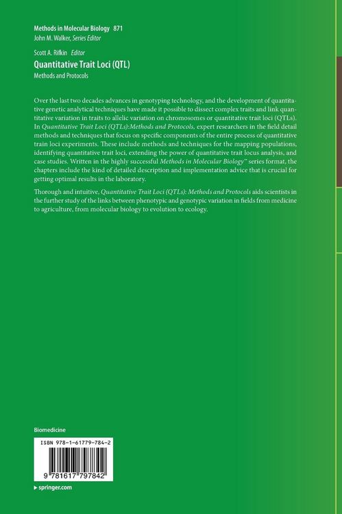 Produktbild: Quantitative Trait Loci (QTL)