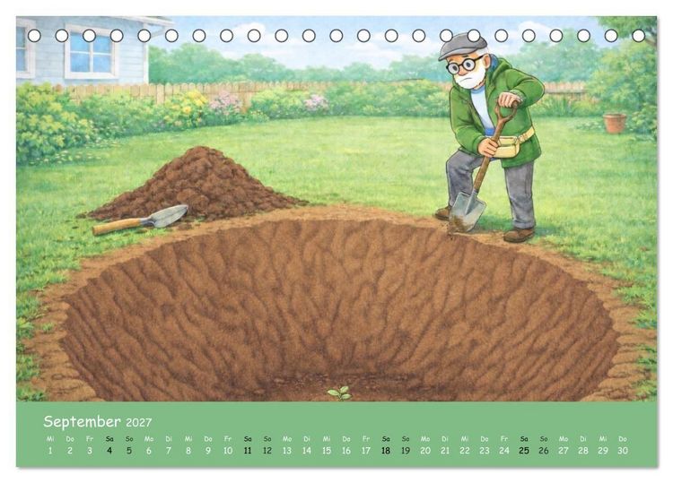 Produktbild: Ich bin noch nicht fertig - Opa Edition (Tischkalender 2027 DIN A5 quer), CALVENDO Monatskalender