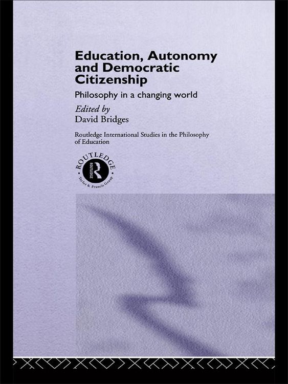 Produktbild: Education, Autonomy and Democratic Citizenship