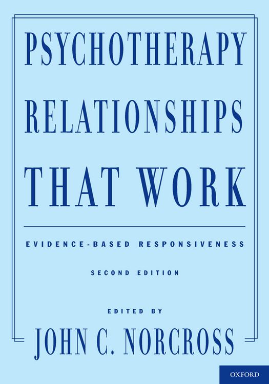 Produktbild: Psychotherapy Relationships That Work