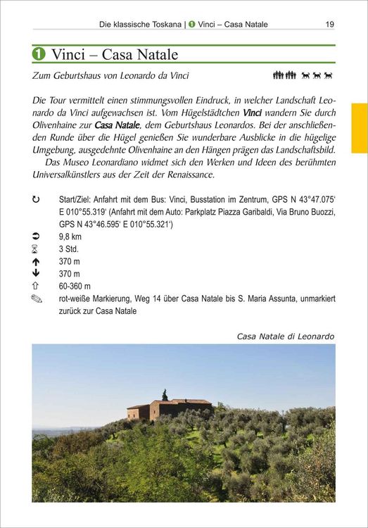 Produktbild: Toskana 30 Touren im H&uuml;gelland, dem Apennin und den Apuanischen Alpen
