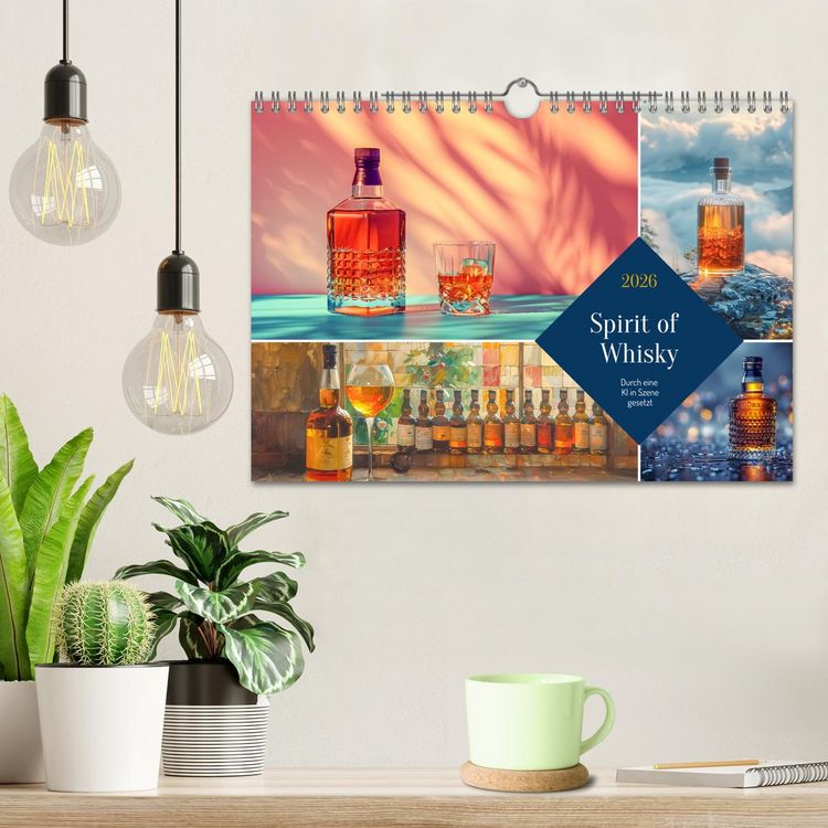 Produktbild: Spirit of Whisky (Wandkalender 2026 DIN A4 quer), CALVENDO Monatskalender