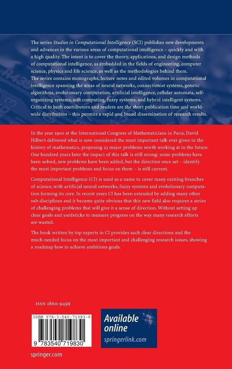Produktbild: Challenges for Computational Intelligence