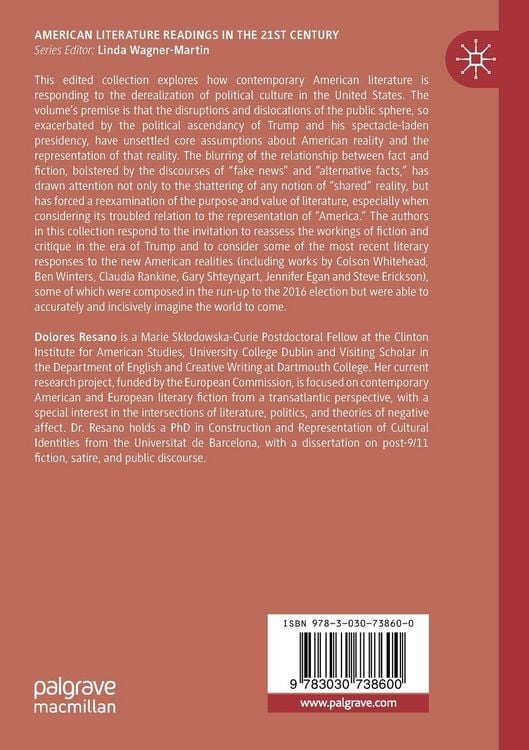 Produktbild: American Literature in the Era of Trumpism