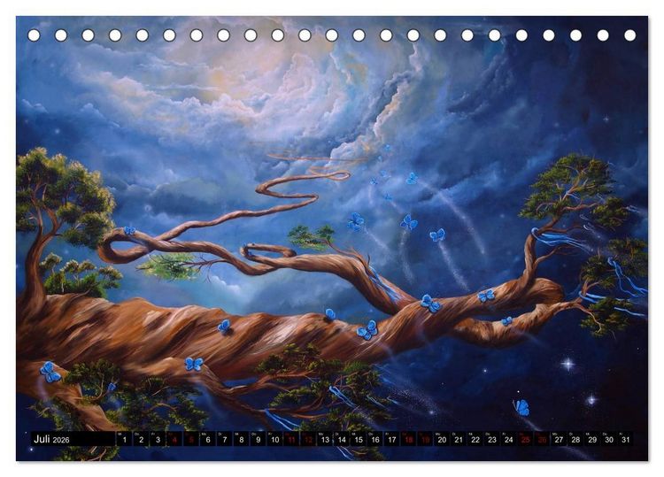 Produktbild: Im Traum ein Baum (Tischkalender 2026 DIN A5 quer), CALVENDO Monatskalender