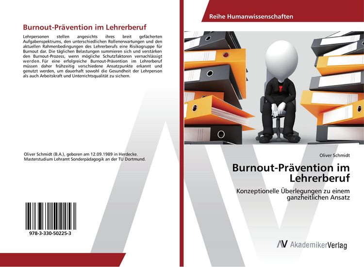 Produktbild: Burnout-Pr&auml;vention im Lehrerberuf