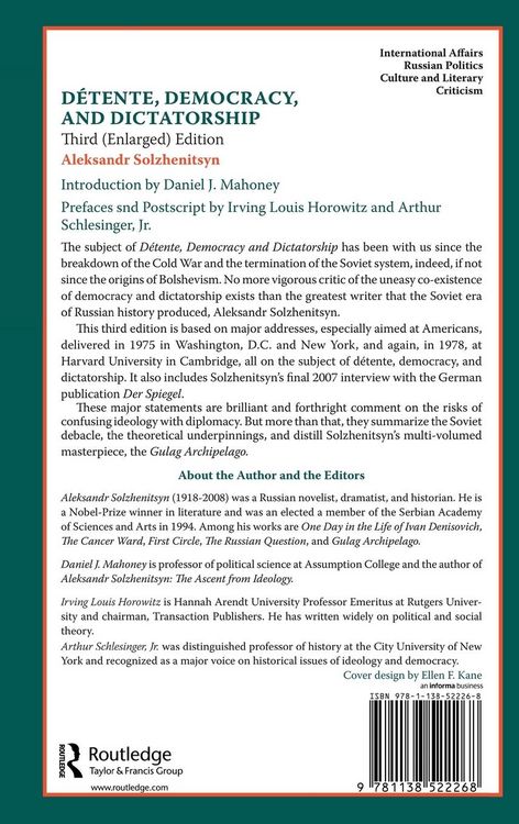 Produktbild: Detente, Democracy and Dictatorship