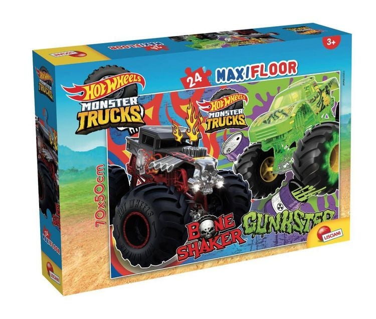 Produktbild: HOT WHEELS PUZZLE MAXIFLOOR 24