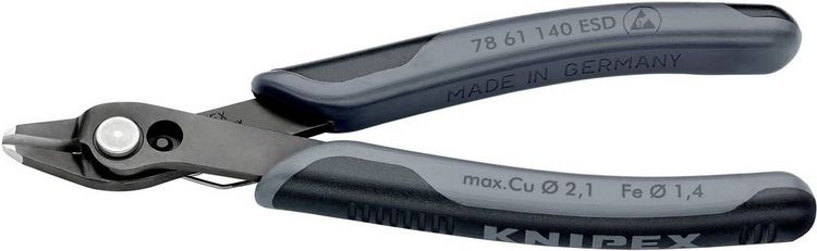 Produktbild: Knipex Super-Knips 78 61 140 ESD Elektronik- u. Feinmechanik Printzange 140mm