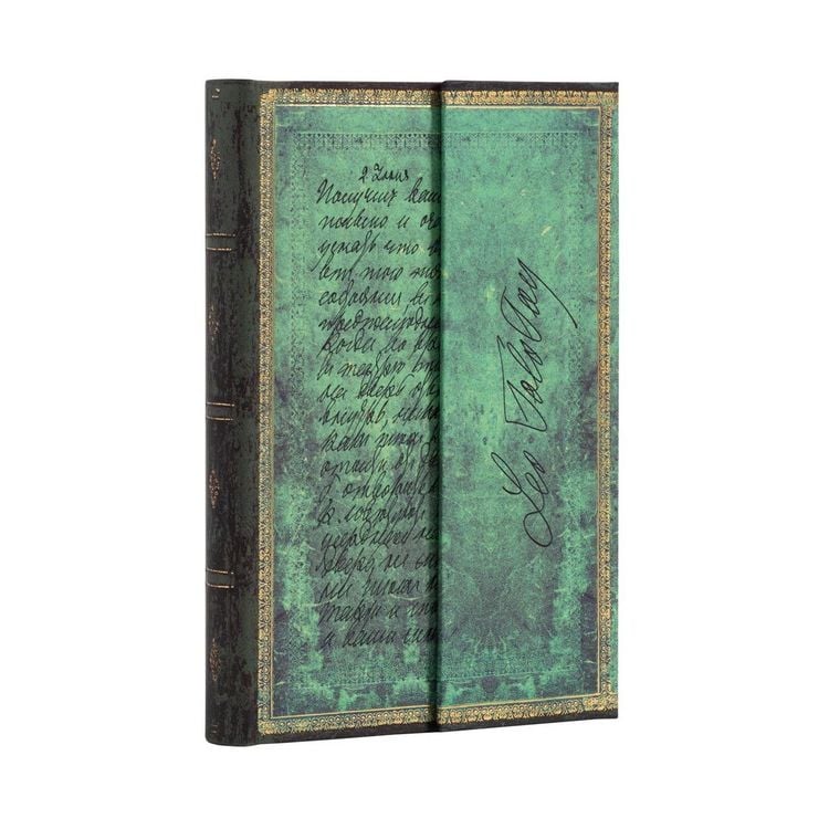 Produktbild: Hardcover Notizbuch Tolstoi, Brief f&uuml;r den Frieden, Mini, Liniert