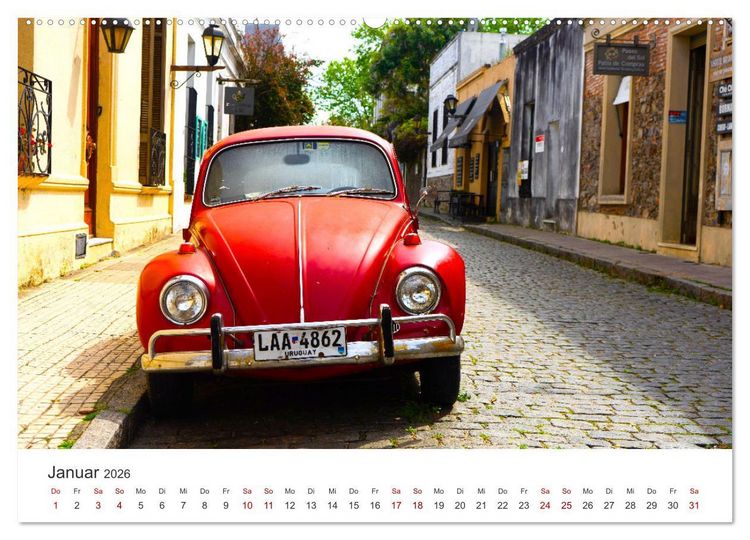Produktbild: Uruguay - Tango, Strand und Natur. (hochwertiger Premium Wandkalender 2026 DIN A2 quer), Kunstdruck in Hochglanz