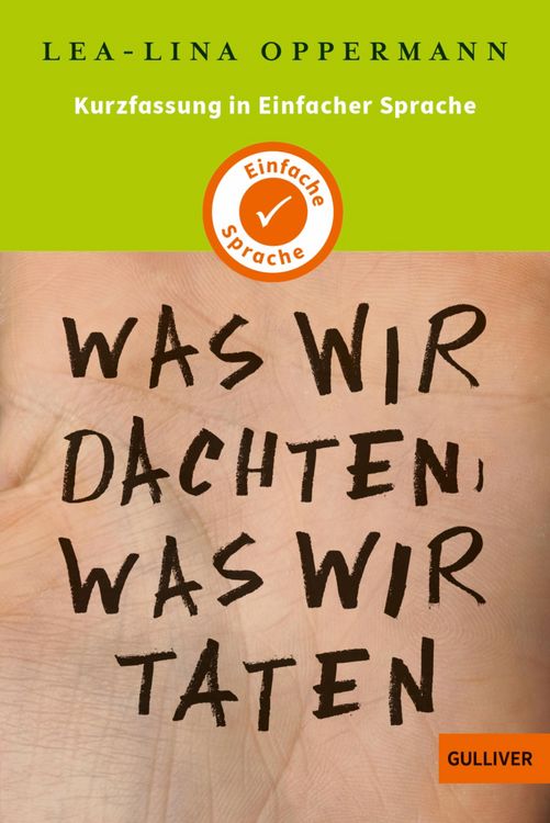 Produktbild: Kurzfassung in Einfacher Sprache. Was wir dachten, was wir taten