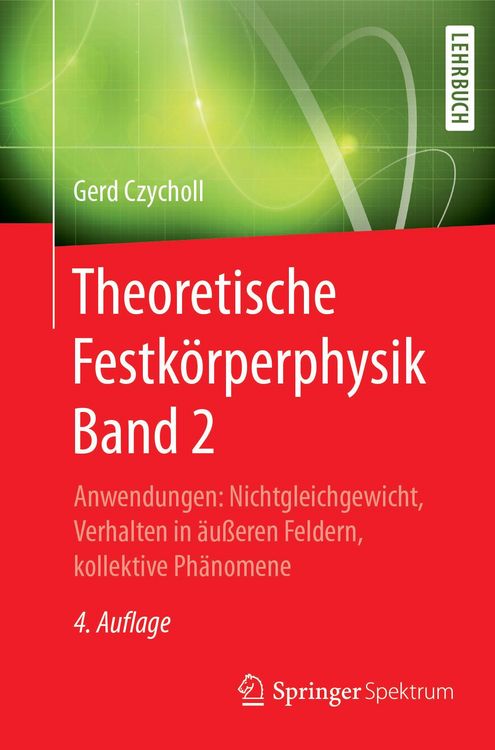 Produktbild: Theoretische Festk&ouml;rperphysik Band 2