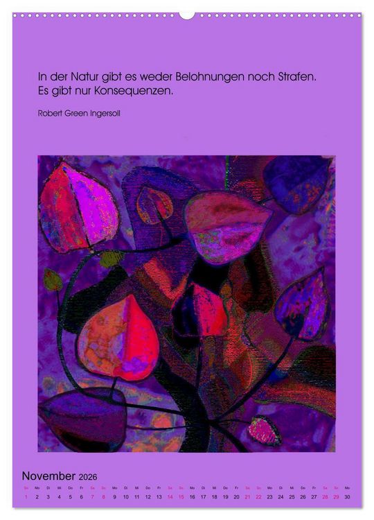 Produktbild: NaturVisionen (hochwertiger Premium Wandkalender 2026 DIN A2 hoch), Kunstdruck in Hochglanz