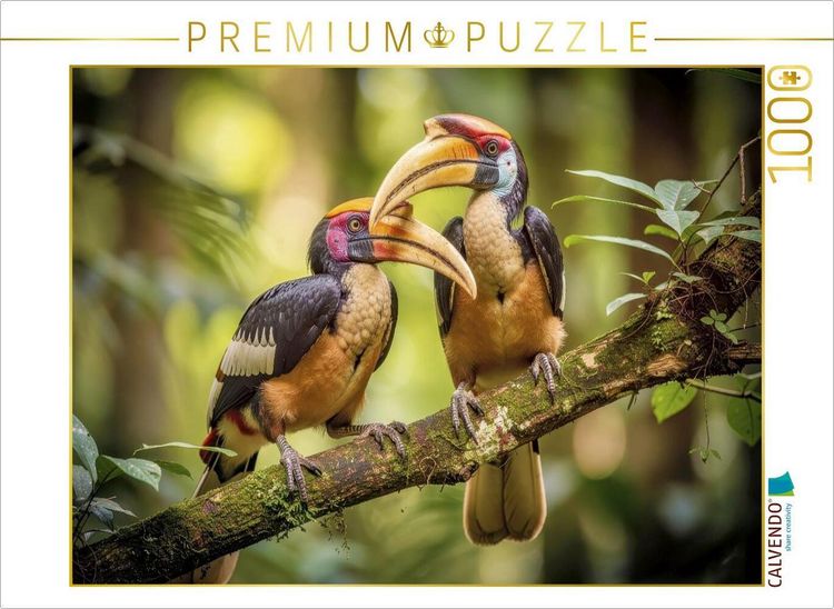 Produktbild: CALVENDO Puzzle Natur, die man h&ouml;rt, bevor man sie sieht. | 1000 Teile Lege-Gr&ouml;&szlig;e 64x48cm Foto-Puzzle f&uuml;r gl&uuml;ckliche Stunden