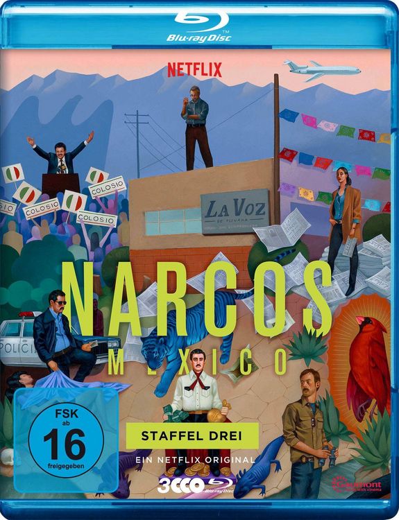 Produktbild: NARCOS: MEXICO - Staffel 3 [3 BRs]