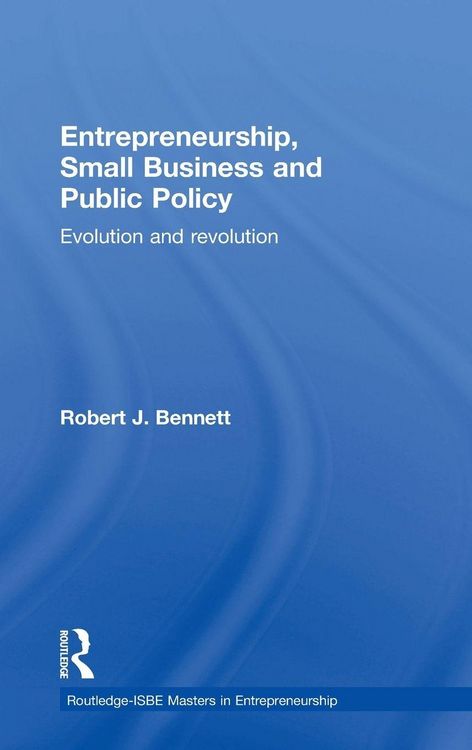 Produktbild: Entrepreneurship, Small Business and Public Policy