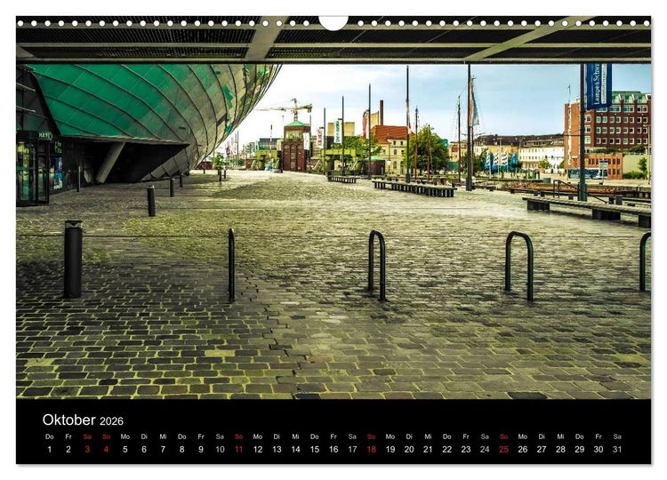 Produktbild: Bremerhaven - Blickpunkte (Wandkalender 2026 DIN A3 quer), CALVENDO Monatskalender