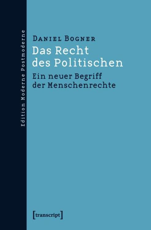 Produktbild: Das Recht des Politischen