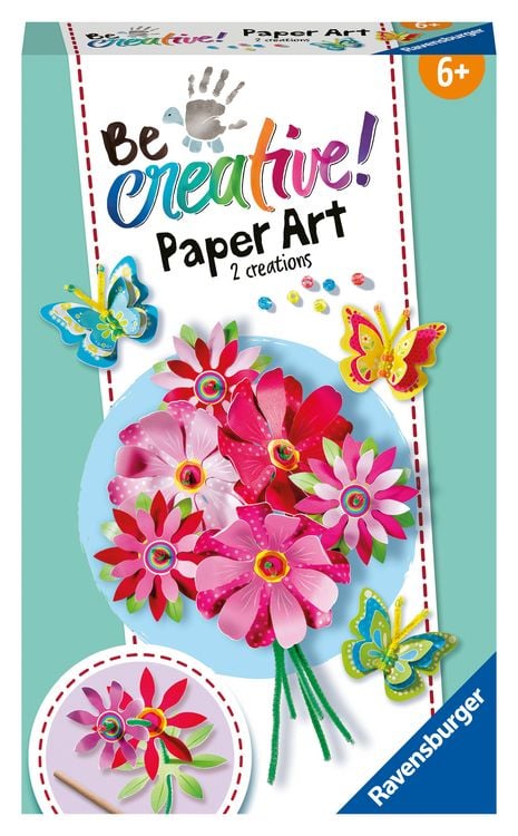 Produktbild: Paper Art Blumen & Schmetterlinge