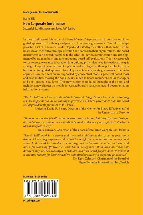 Produktbild: New Corporate Governance