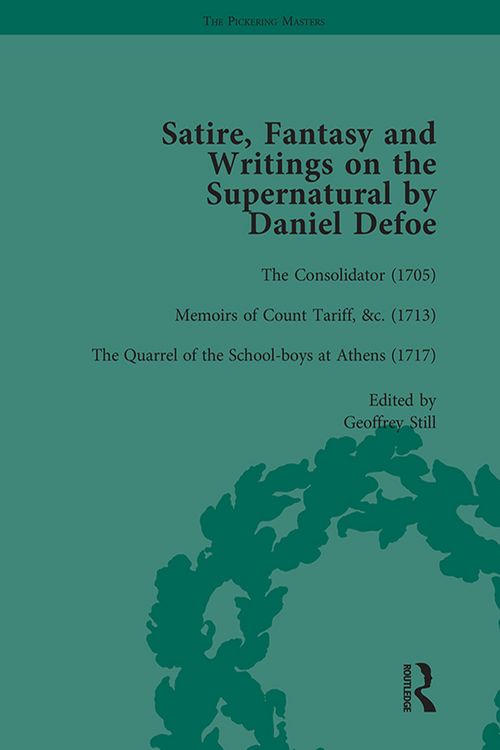 Produktbild: Satire, Fantasy and Writings on the Supernatural by Daniel Defoe, Part I Vol 3