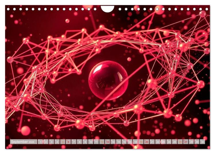 Produktbild: Quantenmechanik von Bits zu Qubits (Wandkalender 2026 DIN A4 quer), CALVENDO Monatskalender