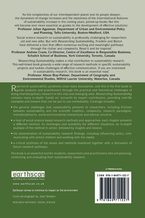 Produktbild: Researching Sustainability