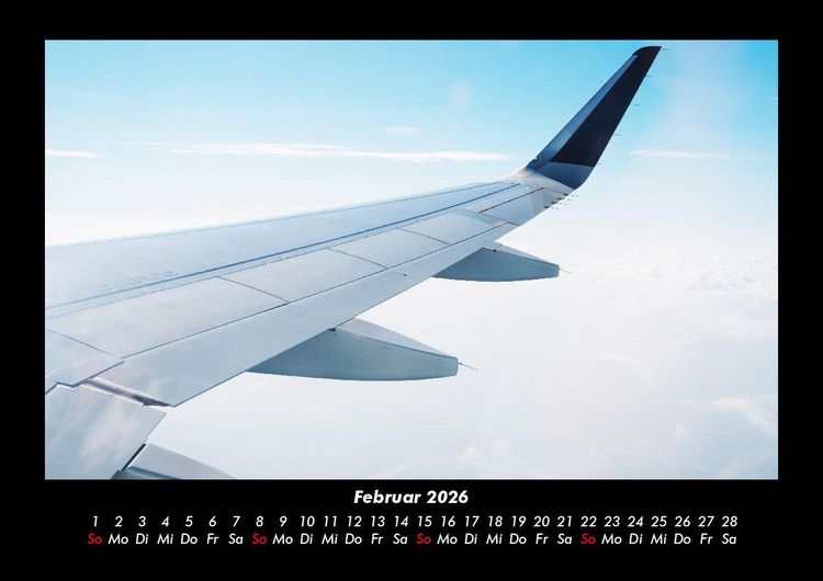 Produktbild: Flugzeuge 2026 Fotokalender DIN A3