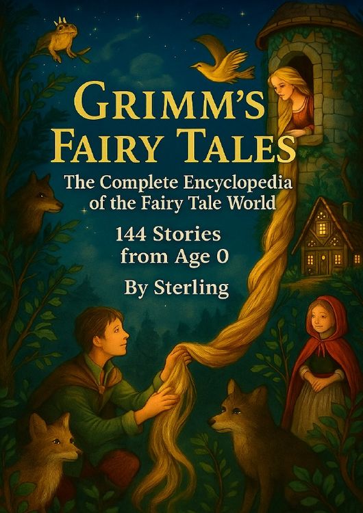 Produktbild: Grimm&rsquo;s Fairy Tales &ndash; The Complete Encyclopedia of the Fairy Tale World 144 Stories from Age 0