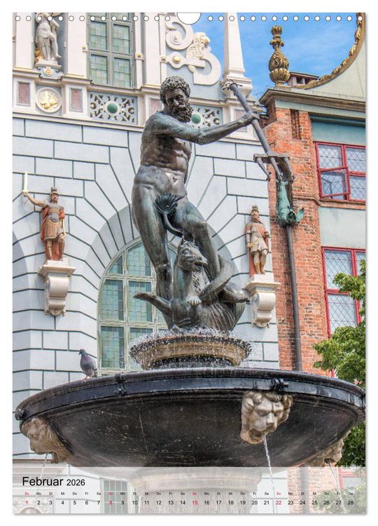 Produktbild: Danzig - Historische Altstadt (Wandkalender 2026 DIN A3 hoch), CALVENDO Monatskalender