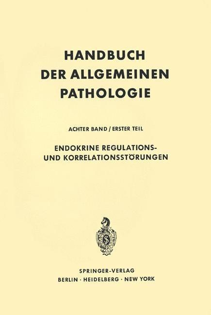 Produktbild: Endokrine Regulations- und Korrelationsst&ouml;rungen