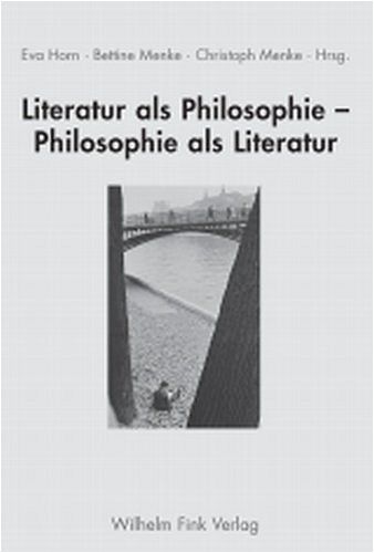 Produktbild: Literatur als Philosophie - Philosophie als Literatur