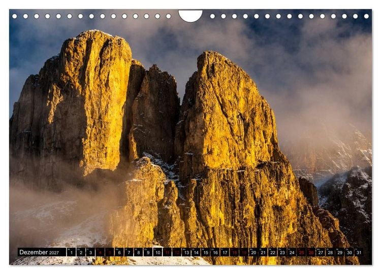 Produktbild: Sellagruppe. Dolomiten (Wandkalender 2027 DIN A4 quer), CALVENDO Monatskalender