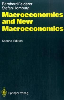 Produktbild: Macroeconomics and New Macroeconomics