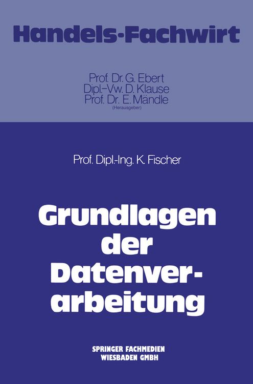 Produktbild: Grundlagen der Datenverarbeitung