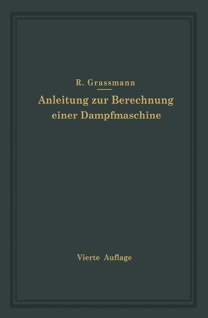 Produktbild: Anleitung zur Berechnung einer Dampfmaschine