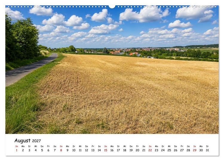 Produktbild: Langenselbold in Hessen (hochwertiger Premium Wandkalender 2027 DIN A2 quer), Kunstdruck in Hochglanz