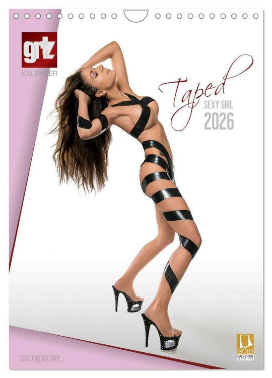 Produktbild: grlz Taped Sexy Girl (Wandkalender 2026 DIN A4 hoch), CALVENDO Monatskalender