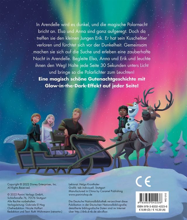 Produktbild: Disney Die Eisk&ouml;nigin: Meine magische Gutenachtgeschichte
