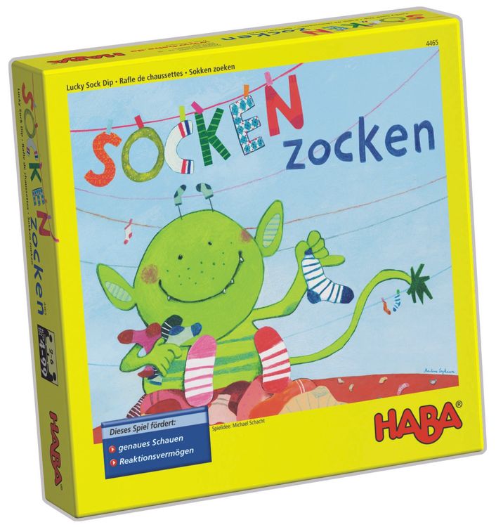 HABA Socken zocken, Suchspiel